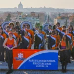 Rome Italy Parade 2025 Parkview High School Lilburn Georgia Marching Band